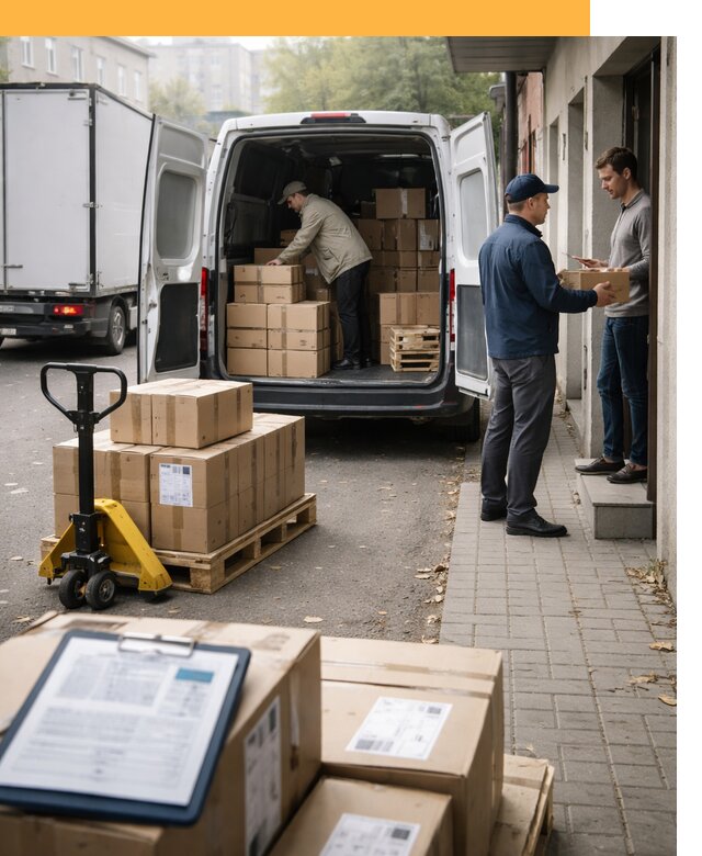 Доставка грузов от двери до двери с таможней от 48177 руб.