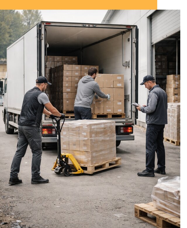 Автоперевозки из Европы до двери по цене от 91001 руб/т