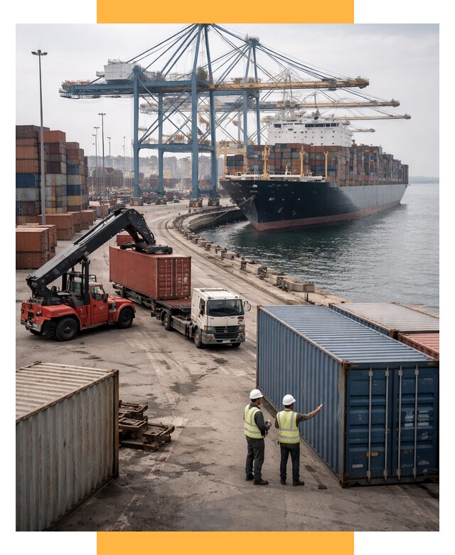 Морские перевозки из Европы от 64236 р. за контейнер | СетСервис-Мрв