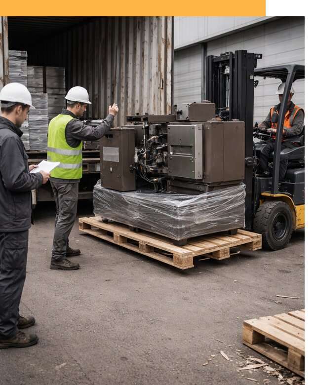 Доставка промышленного оборудования из Европы от 48177