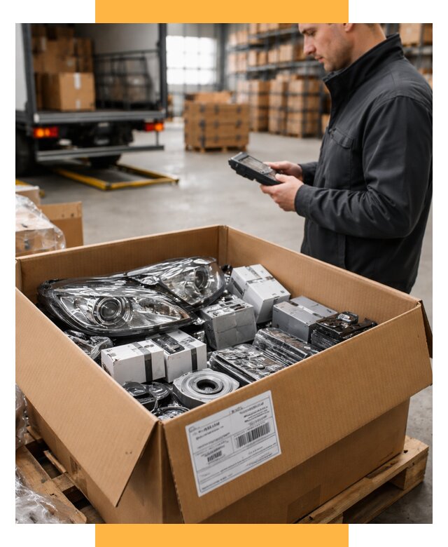 Доставка автозапчастей из Европы под ключ от 13383 р. | СетСервис-Мрв