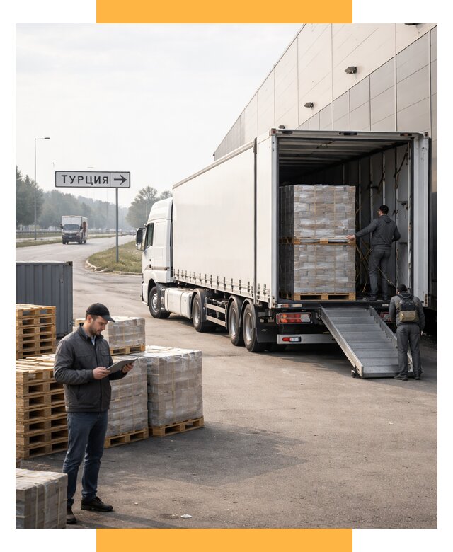 Автоперевозки и доставка фурой из Турции от 128472 р. | СетСервис-Мрв