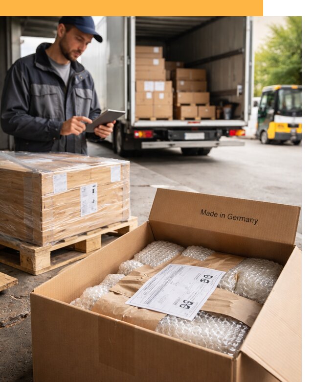 Доставка грузов из Германии от 48177 руб с таможенным оформлением