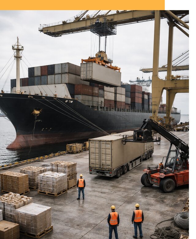 Морские перевозки из Индии: доставка FCL/LCL, таможня от 128472