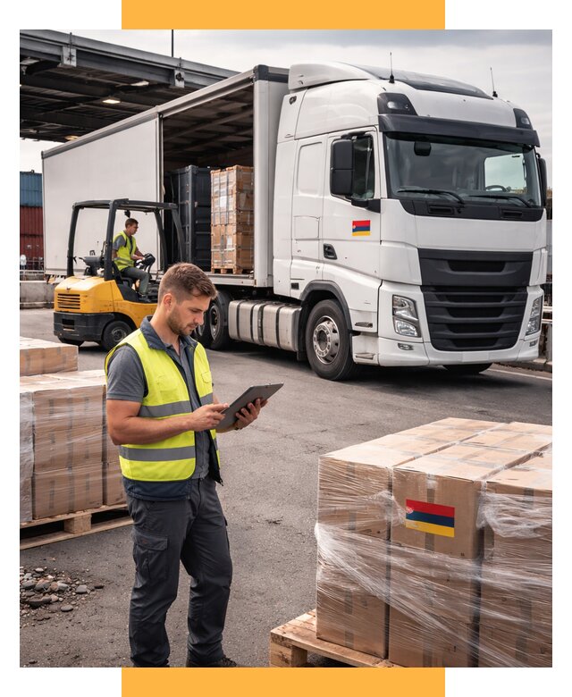 Автоперевозки из Армении от 101707 р. — услуги СетСервис-Мрв