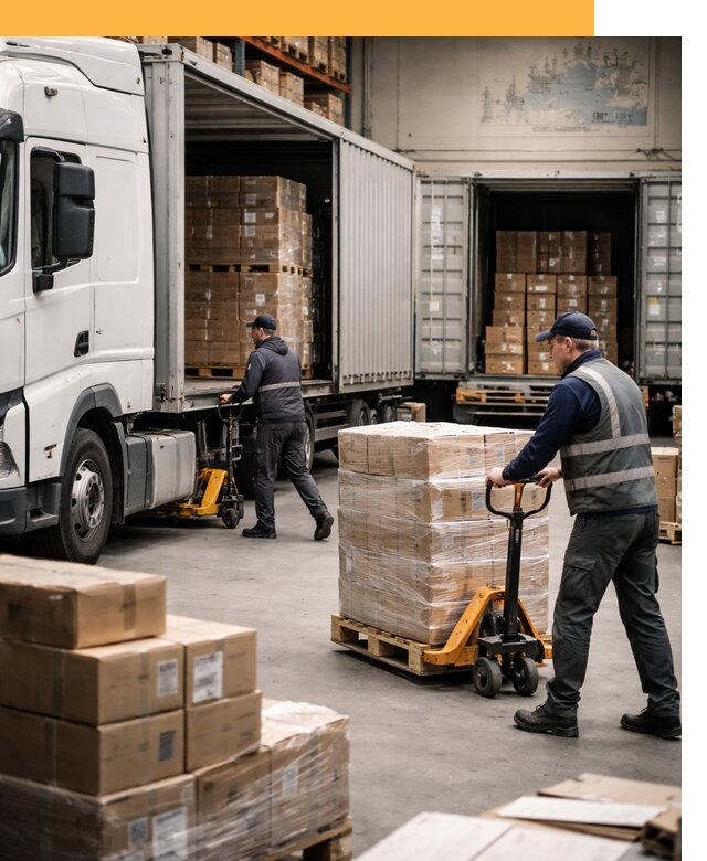 Международная доставка грузов в Эстонию с таможенным сопровождением от 9100 руб.