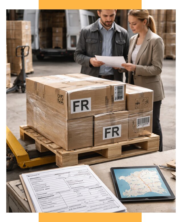 Доставка грузов в Францию от 26765 р., логистика СетСервис-Мрв