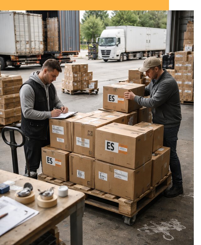 Доставка грузов в Испанию автотранспортом от 37471 руб