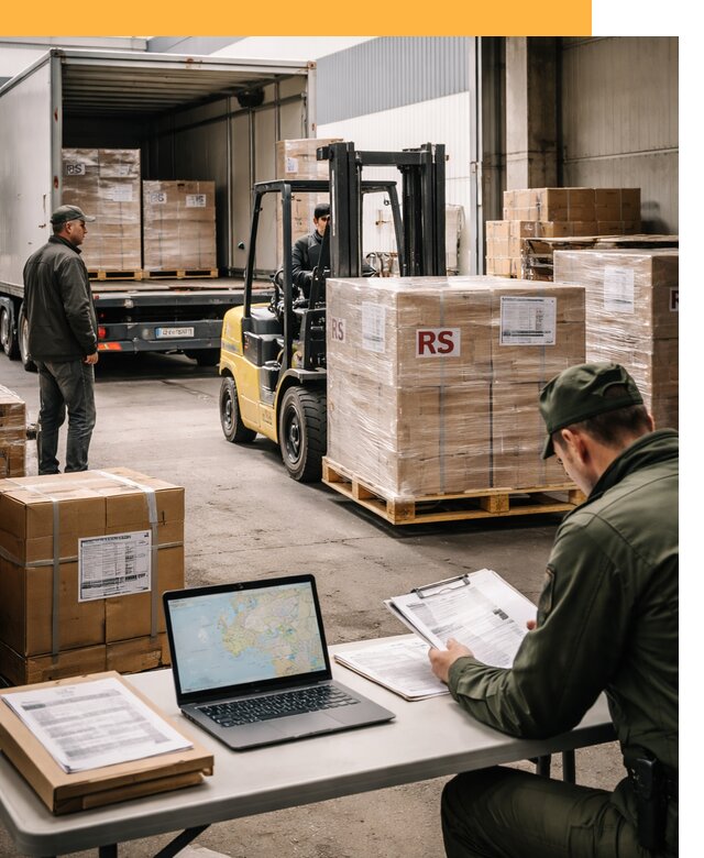 Доставка грузов в Сербию от 48177 руб, международные перевозки