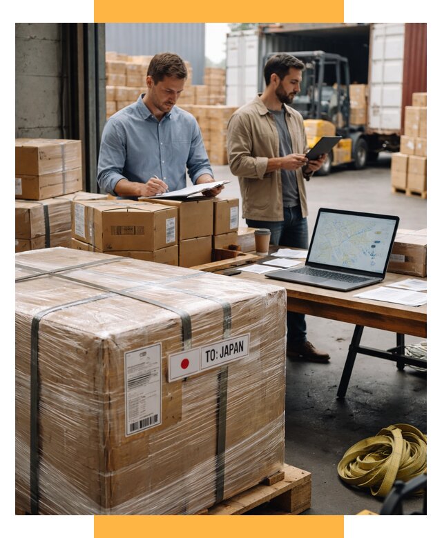 Доставка грузов в Японию от 26765 р., логистика СетСервис-Мрв