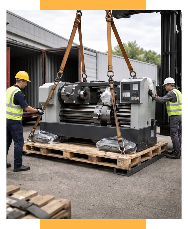 Перевозка станков и таможня от 64236 р. | СетСервис-Мрв логистика