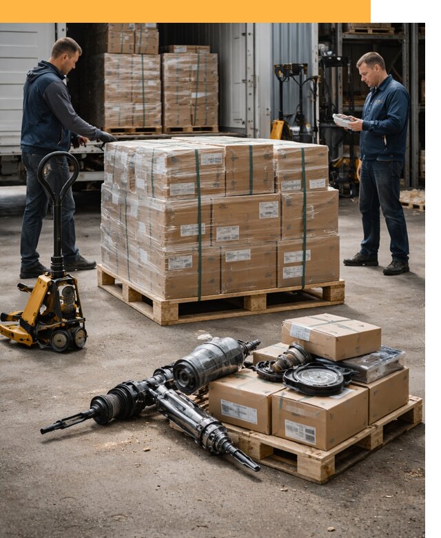 Международная перевозка автозапчастей по миру от 4818 руб