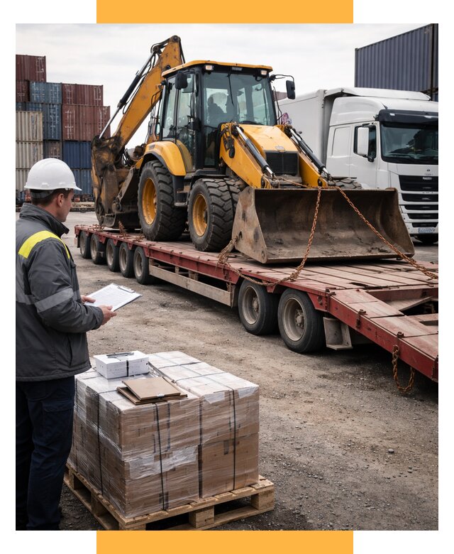 Международная перевозка спецтехники от 48177 р., СетСервис-Мрв