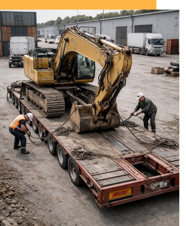 Перевозка спецтехники по России и миру от 48177 руб