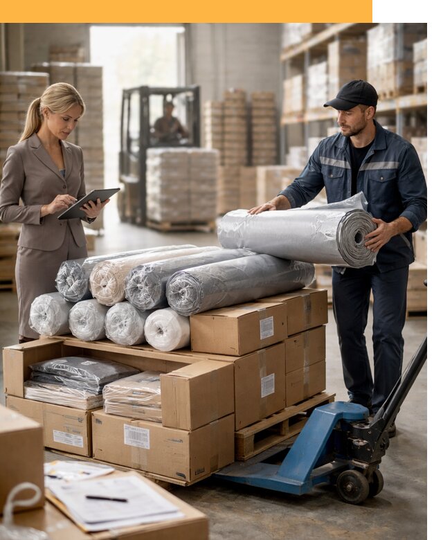 Перевозка текстиля по миру от 16059 руб. с таможней и страхованием