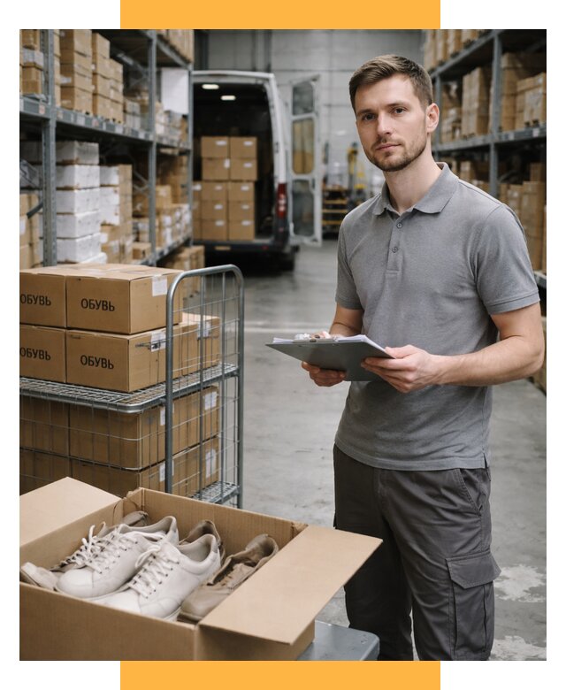 Доставка обуви из Китая и Турции от 4818 р. СетСервис-Мрв