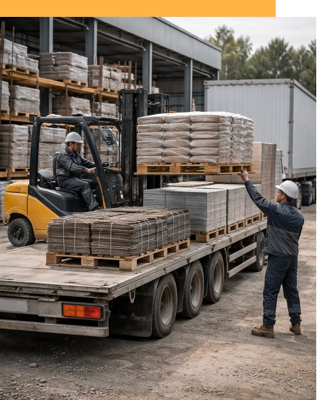 Перевозка строительных материалов по миру от 5888 руб