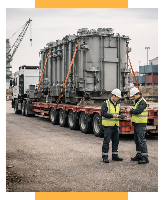 Перевозка негабаритных грузов под ключ от 128472 р., СетСервис-Мрв