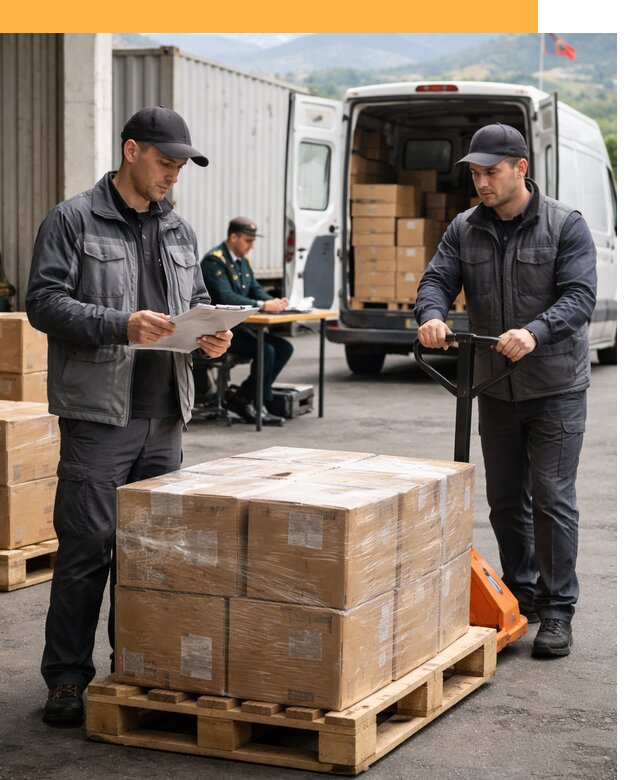 Доставка грузов через Армению, быстрая таможенная очистка от 26765