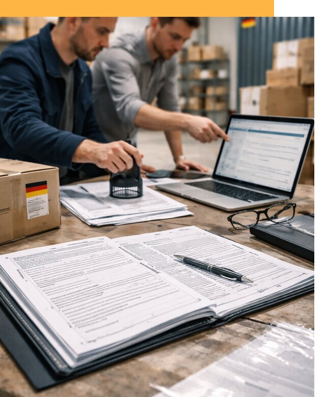 Таможенное оформление грузов из Германии от 9635 руб.