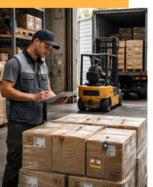 Реэкспорт товаров с таможенным оформлением и доставкой от 12847