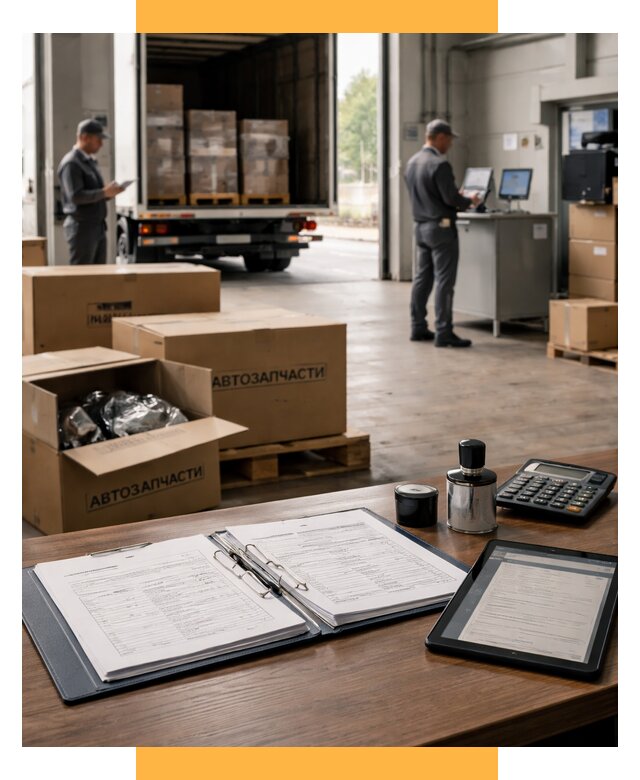 Таможенное оформление автозапчастей под ключ от 9100 р., СетСервис-Мрв