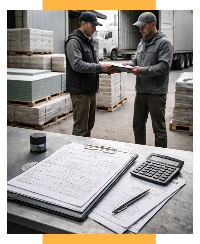 Таможенное оформление стройматериалов от 9100 р. | СетСервис-Мрв