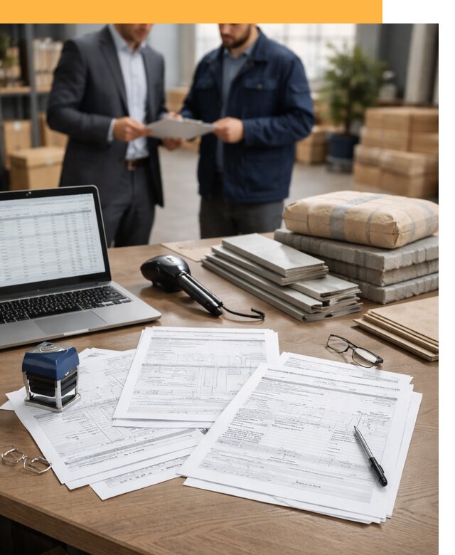 Таможенное оформление строительных материалов от 9100 руб.