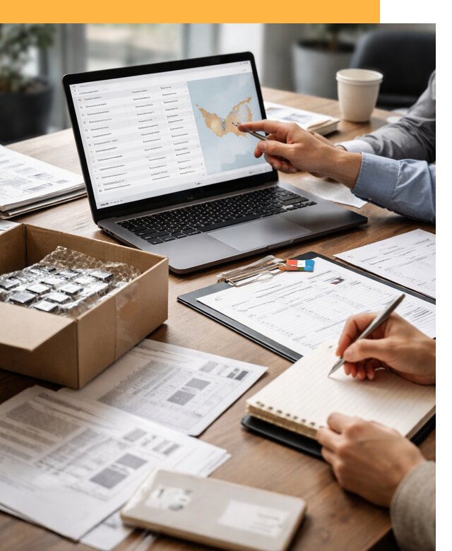 Поиск надежного поставщика в ОАЭ от 12847 рублей