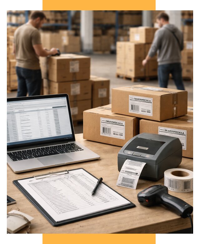 Маркировка импортных товаров от 4818 р. под ключ, СетСервис-Мрв