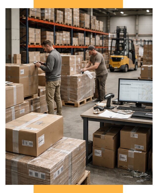 Склад консолидации в Европе от 6959 р., услуги СетСервис-Мрв